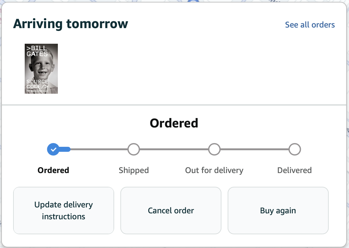 Bill Gates Order